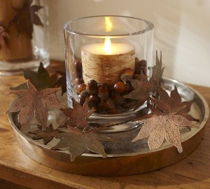 Fall decor lends such a warm and welcoming feeling. | Love My DIY Home