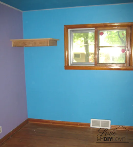 Blue Room Before | Love My DIY Home