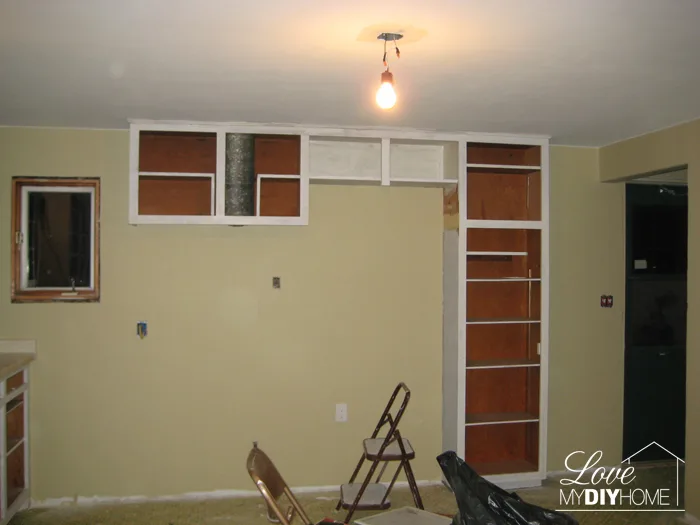 Kitchen Reno Progress {Love My DIY Home}
