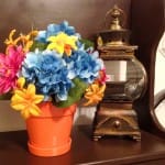 Summer Floral Arrangement {Love My DIY Home)