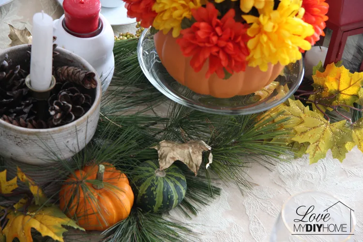 Fall Tablescape {Love My DIY Home}