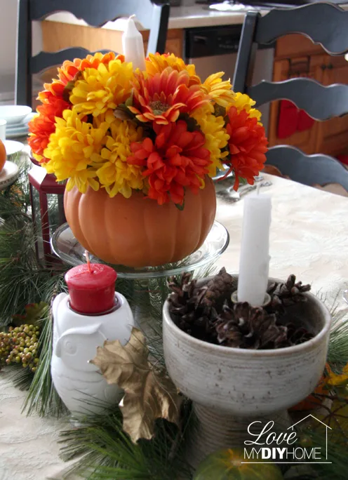 Fall Tablescape {Love My DIY Home}