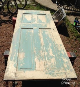 Antique Door Upcycle {Love My DIY Home}