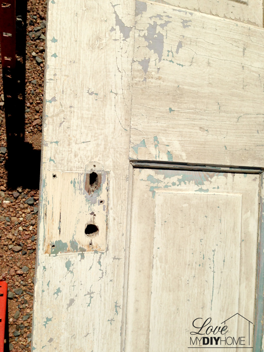 Antique Door Upcycle {Love My DIY Home}
