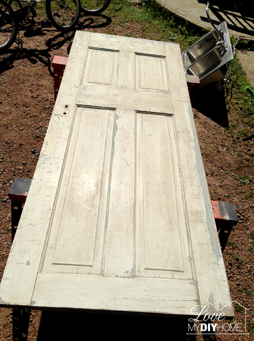 Antique Door Upcycle {Love My DIY Home}