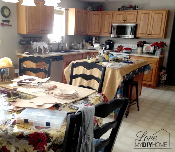 A Real Life Home Before and After {Love My DIY Home}