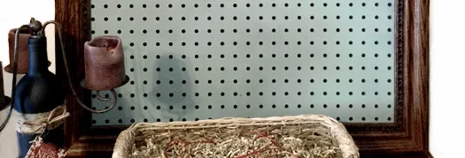 Painted Pegboard for DIY Craft Room {Love My DIY Home}
