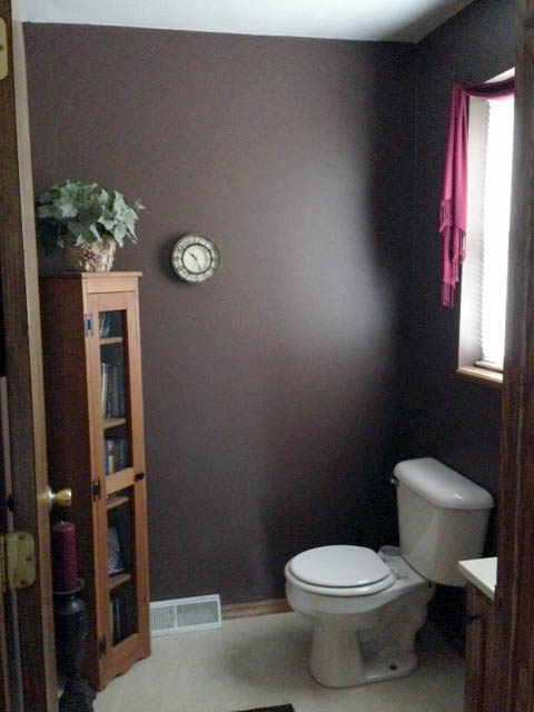 Before and After Half-bath {Love My DIY Home}