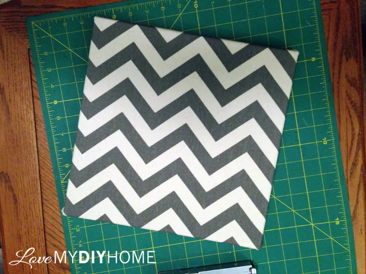 DIY Duck Cloth Canvases {Love My DIY Home}