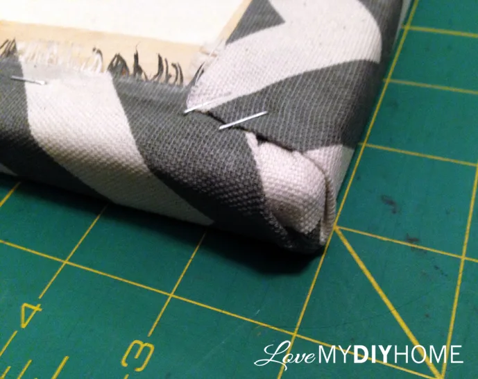 DIY Duck Cloth Canvases {Love My DIY Home}