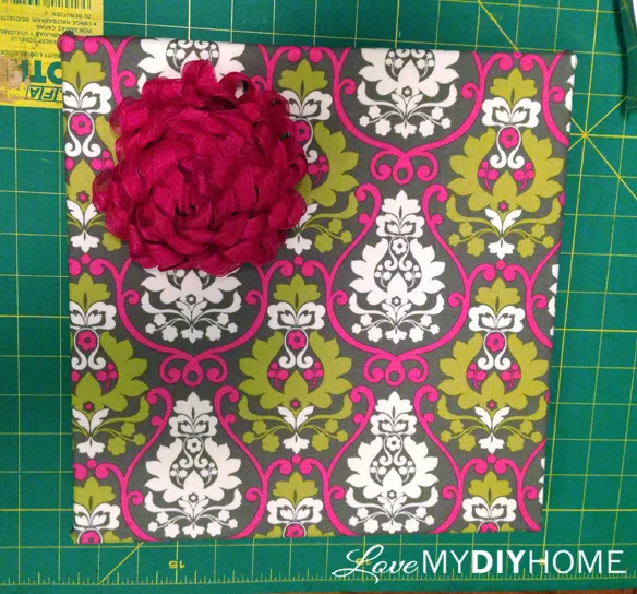 DIY Duck Cloth Canvases {Love My DIY Home}