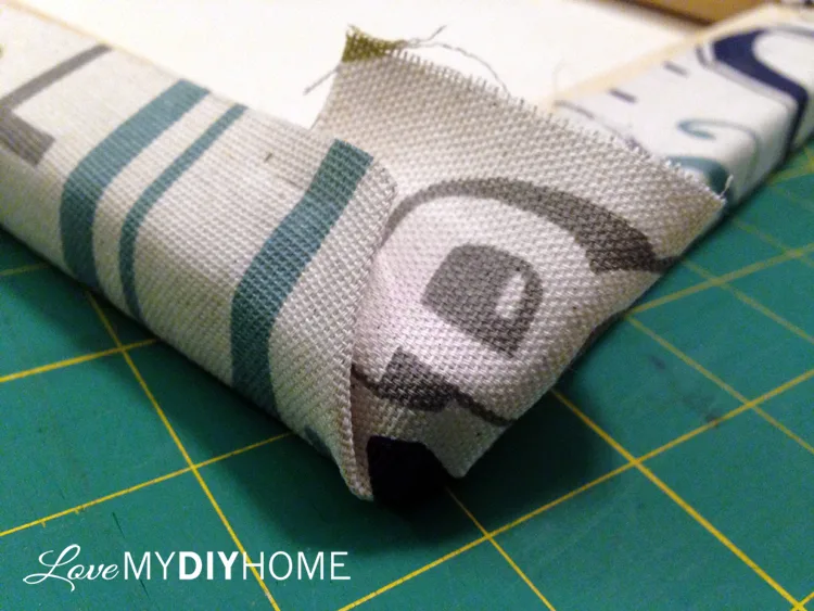 DIY Duck Cloth Canvases {Love My DIY Home}