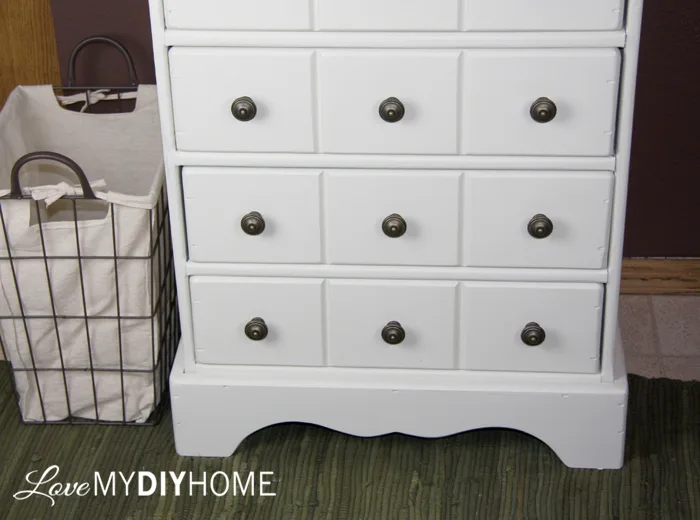 An Apothecary Cabinet Flip - A Fresh Start {Love My DIY Home}