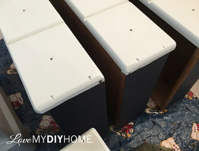 An Apothecary Cabinet Flip - A Fresh Start {Love My DIY Home}