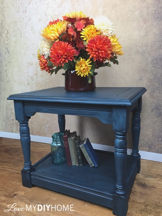 Painted End Tables & Wise Owl Chalk Synthesis Paint {Love My DIY Home}