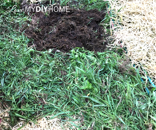 Using Weeds and Yard Clippings for Mulch {Love My DIY Home}