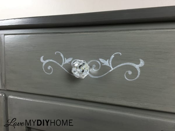 China Cabinet turned Buffet {Love My DIY Home}