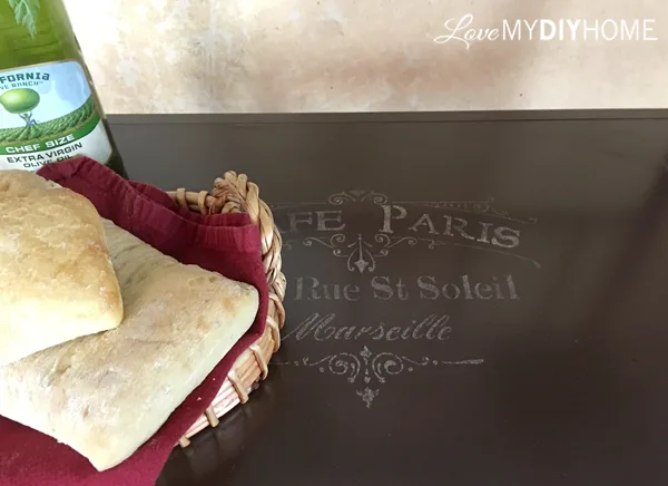 Baker's Rack Becomes French Beauty {Love My DIY Home}