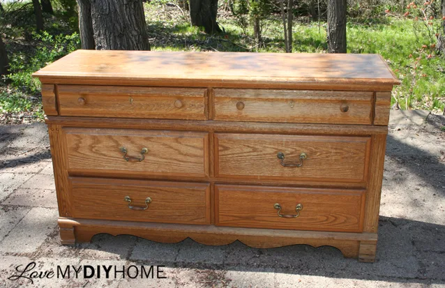 FREE Dresser Gets an Upgrade {Love My DIY Home}
