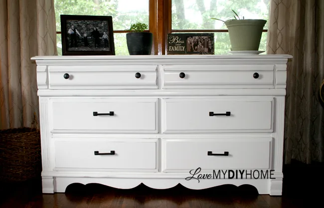 FREE Dresser Gets an Upgrade {Love My DIY Home}