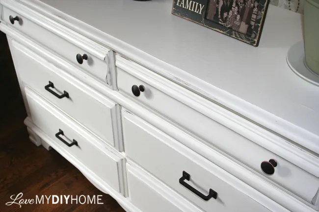 FREE Dresser Gets an Upgrade {Love My DIY Home}