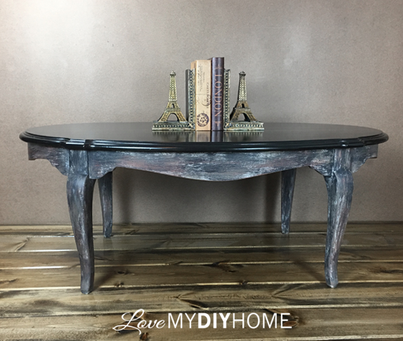 Ethan Allen Coffee Table Do-Over with OFMP {Love My DIY Home}