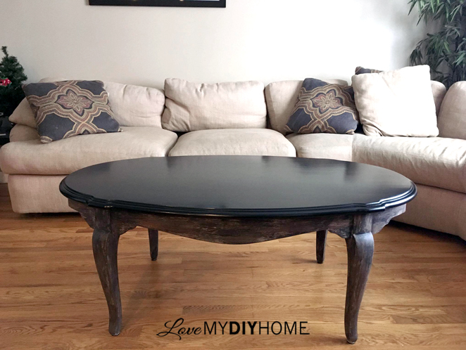 OFMP Ethan Allen Coffee Table Updated {Love My DIY Home}