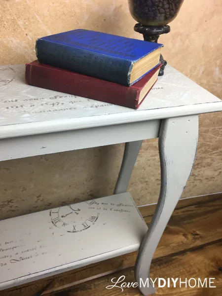 The Skinny on a Side Table {Love My DIY Home}