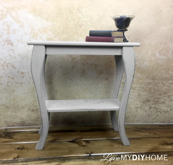 The Skinny on a Side Table {Love My DIY Home}