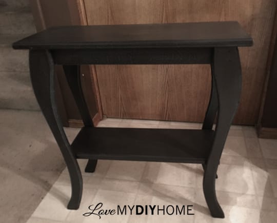 The Skinny on a Side Table {Love My DIY Home}