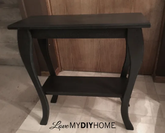 The Skinny on a Side Table {Love My DIY Home}