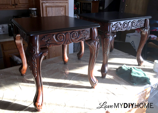 Coffee and End Tables Flip {Love My DIY Home}