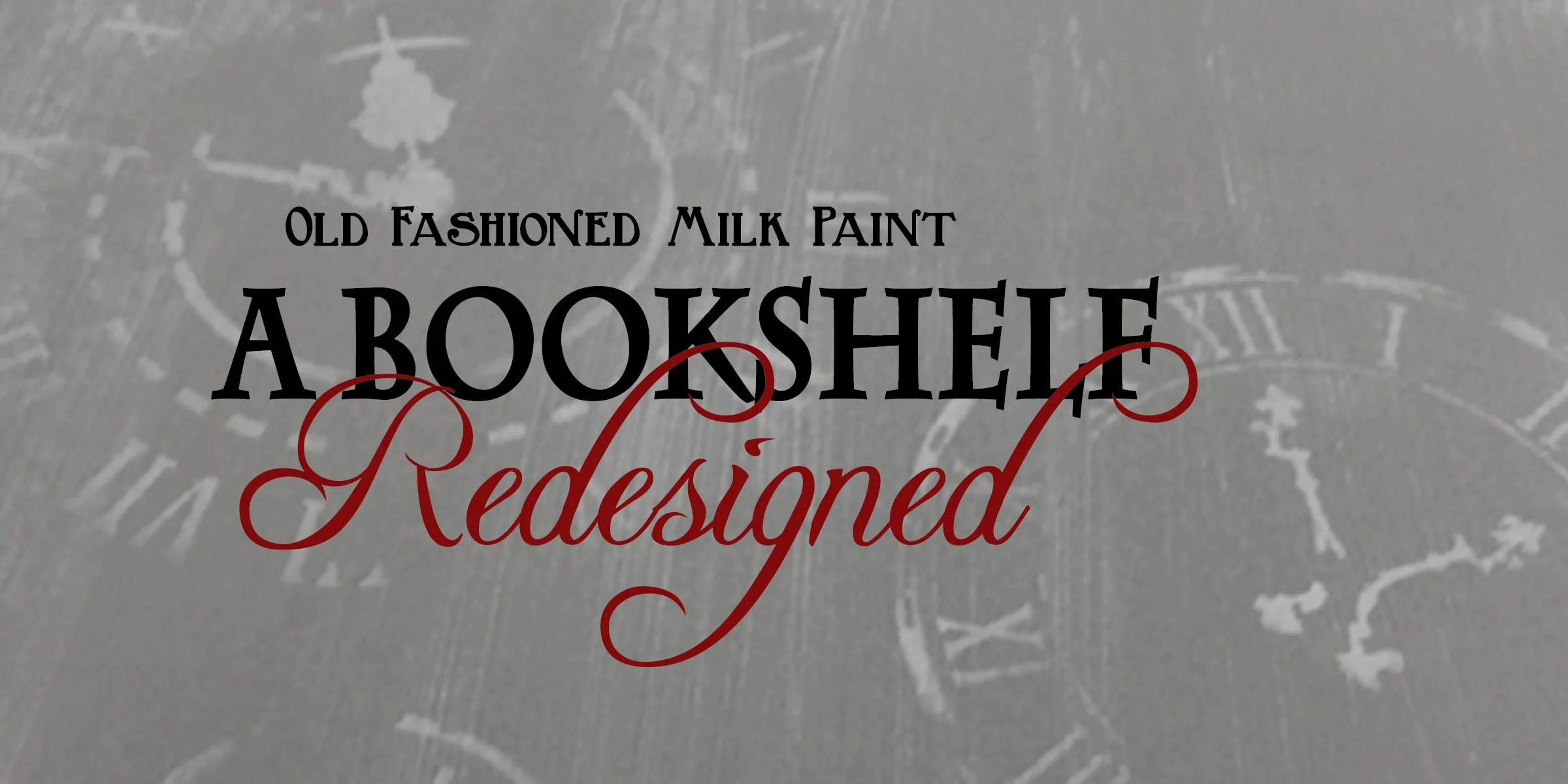 80s Bookshelf Redesigned {Love My DIY Home}