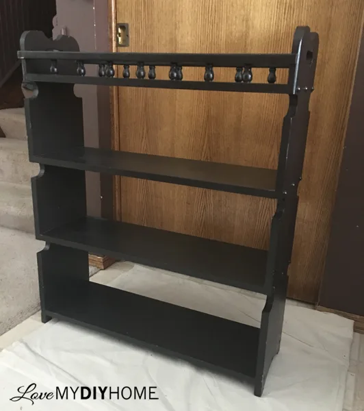 80s Bookshelf Redesigned {Love My DIY Home}