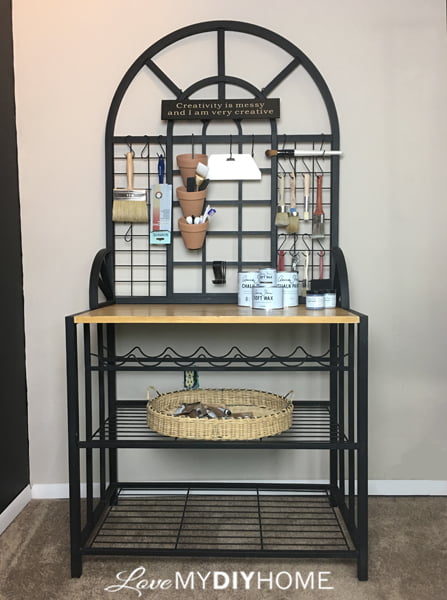 Repurposed discount bakers rack