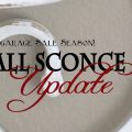 Garage Sale Sconce Update {Love My DIY Home}