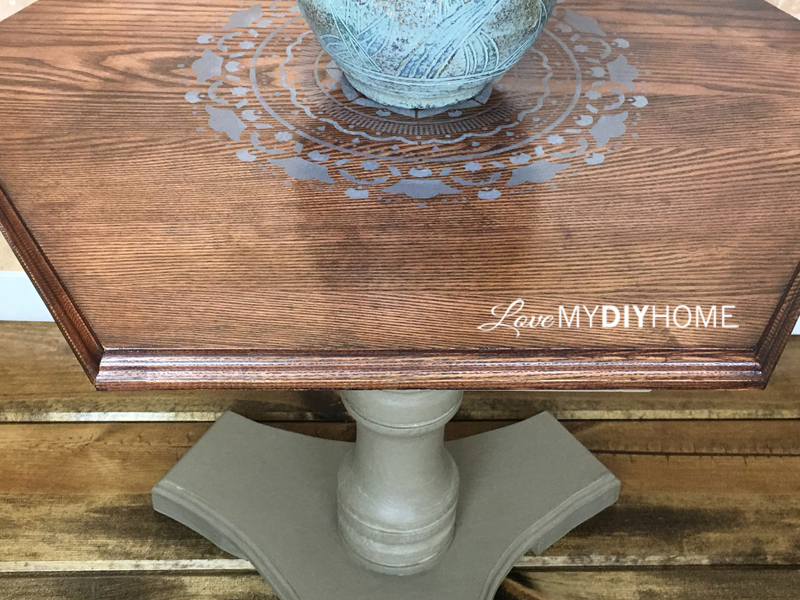 End Table Pure and Original {Love My DIY Home}