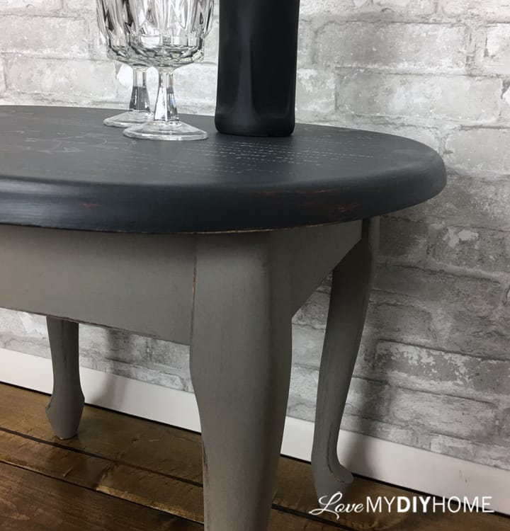 Annie Sloan Chalk Paint Renews End Table {Love My DIY Home}