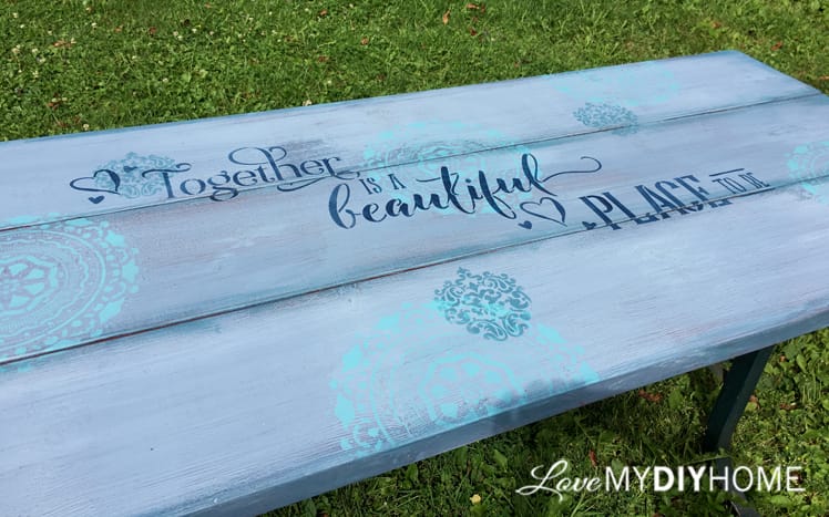 A Picnic Table Flips! {Love My DIY Home}