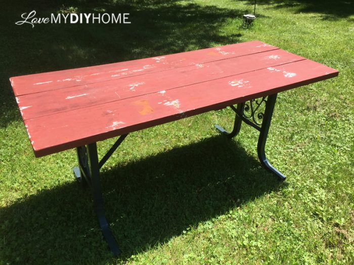 A Picnic Table Flips! {Love My DIY Home}