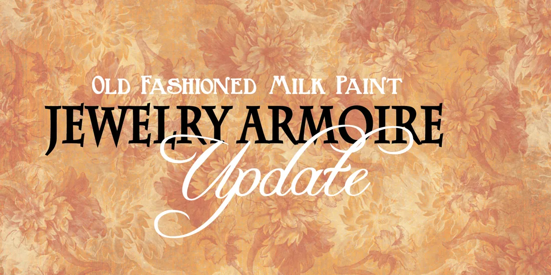 Jewelry Armoire Updated {Love My DIY Home}