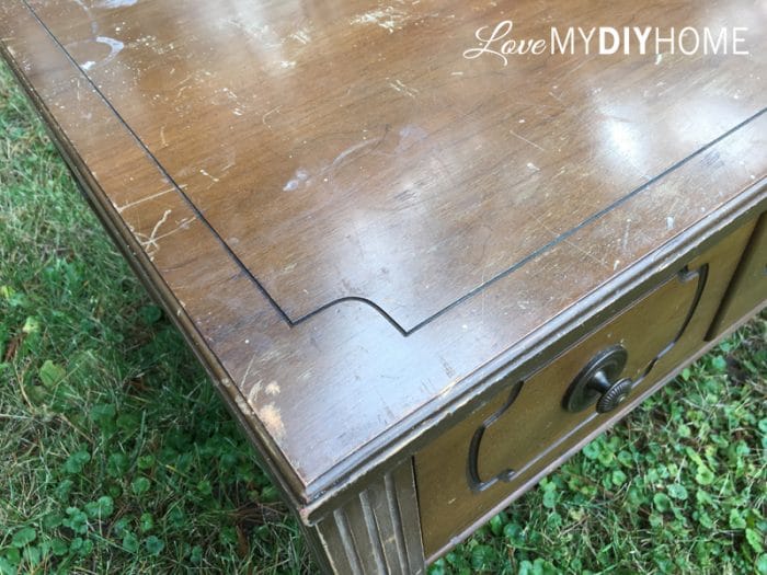 MCM End Table {Love My DIY Home}