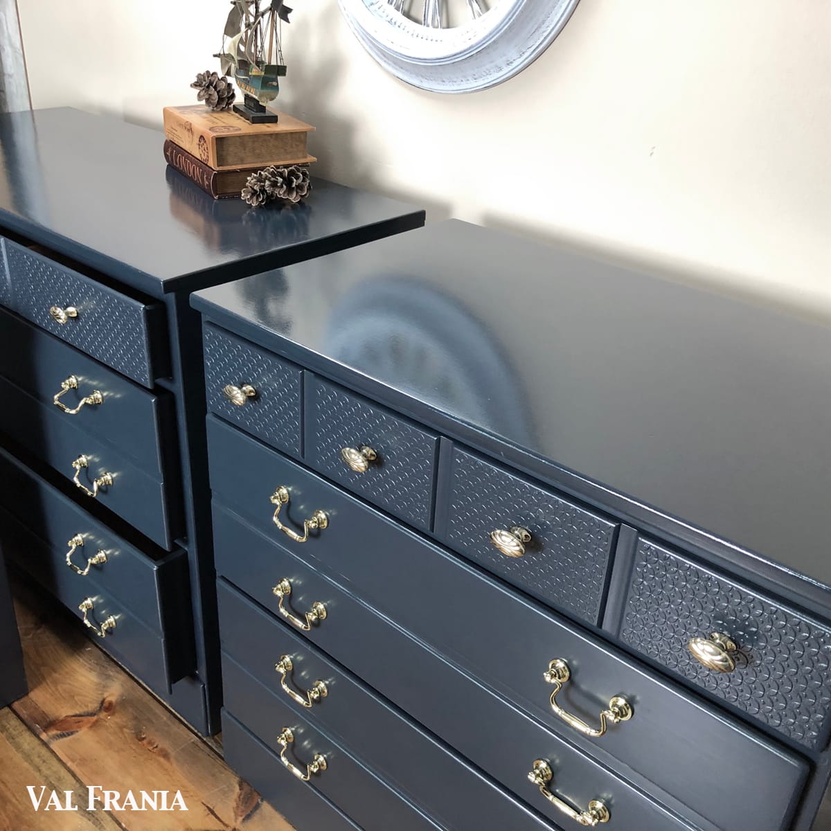 Navy Blue Dresser Tops