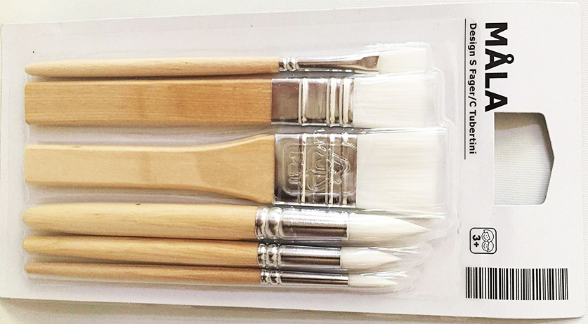 IKEA paint brushes