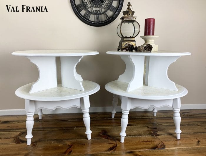 Twin Round End Tables