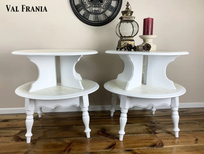 Twin Round End Tables Twin Round End Tables